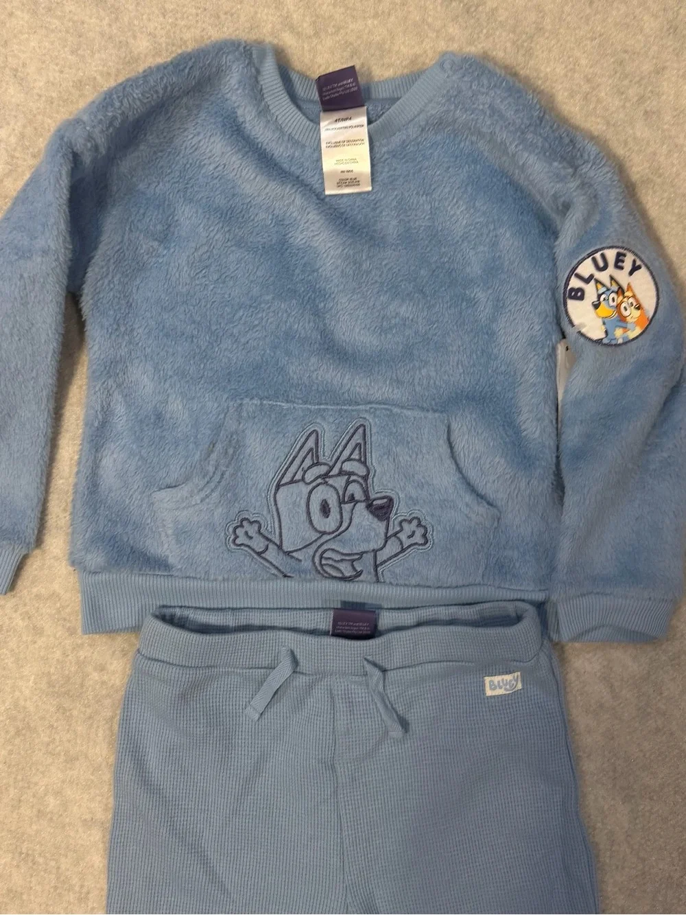 Kids Bluey 2pc Set - size 4T